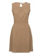 Dress Kort Kjole Brown Rosemunde