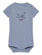 Nbmhacon Ss Body Box Bodies Short-sleeved Blue Name It