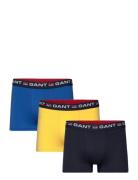 Gant Retro Shield Trunk 3-Pack Boxershorts Blue GANT