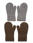Magic Mittens 2-Pack Accessories Gloves & Mittens Mittens Grey CeLaVi