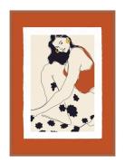 Artist Paper - Lady In Red Home Decoration Posters & Frames Posters Il...