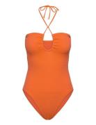 Seadive Bandeau Piece Badedragt Badetøj Orange Seafolly