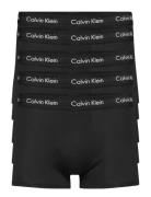 Low Rise Trunk 5Pk Boxershorts Black Calvin Klein