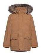 Nkmmarlin Parka Jacket Pb Fo Parka Jakke Brown Name It