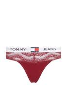 Thong  G-streng Undertøj Red Tommy Hilfiger