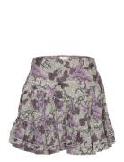 Short Skirt Kort Nederdel Purple Sofie Schnoor