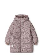 Puffer Coat Yrsa Foret Jakke Purple Wheat