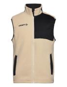 Adv Explore Pile Fleece Vest M Vest Beige Craft