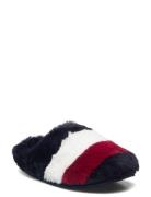 Flag Fur Home Slipper Slippers Hjemmesko Blue Tommy Hilfiger