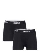 Set Of 2 Boxer Shorts Night & Underwear Underwear Underpants Black BOS...