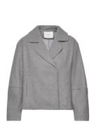 Wool Jacket Uldjakke Jakke Grey Rosemunde