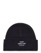 Isak Logo Ambas Beanie Accessories Headwear Beanies Navy Mads Nørgaard