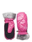 La Canadienne Jr Mit Accessories Gloves & Mittens Gloves Pink Kombi