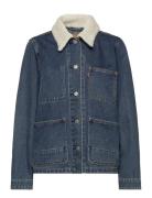 Warm Chore Coat More Time Warm Jakke Denimjakke Blue LEVI´S Women