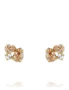 Alisia Earring Gold Accessories Jewellery Earrings Studs Gold Caroline...