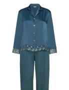 Pure Silk - Pyjamas Pyjamas Nattøj Blue Lady Avenue