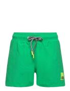 Niko Solid Badeshorts Green Molo