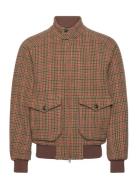 P.wool G9 Af Pocket Bomberjakke Jakke Brown Baracuta