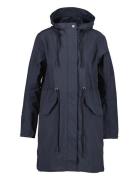 Helen Wns Parka 3 Outerwear Parka Coats Blue Didriksons