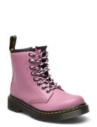 1460 J White Romario Boots Støvler Purple Dr. Martens