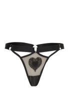 Casanova String Tr G-streng Undertøj Black Hunkemöller