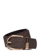 38Mm Reversible Belt Bælte Brown Michael Kors Accessories