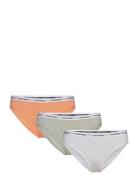 Bikini 3Pk Trusser, Tanga Briefs White Calvin Klein