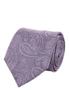 Paisley Silk Tie Slips Pink Portia 1924