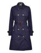 Coats Woven Trenchcoat Frakke Navy Esprit Casual