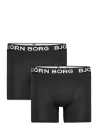 Bamboo Cotton Blend Boxer 2P Boxershorts Black Björn Borg