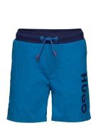 Swim Shorts Badeshorts Blue Hugo Kids