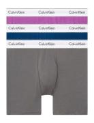 Boxer Brief 3Pk Boxershorts Grey Calvin Klein