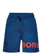 Borg Swim Shorts Badeshorts Blue Björn Borg