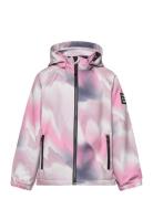 Nkfalfa08 Softshell Jacket Watercolor Fo Outerwear Softshells Softshel...