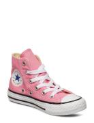 Chuck Taylor All Star Shoes Sneakers Canva Sneakers Pink Converse