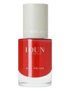 Nail Polish Korall Neglelak Makeup IDUN Minerals