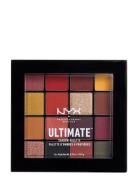 Ultimate Eyeshadow Palette Øjenskyggepalet Makeup Multi/patterned NYX ...