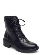 Biaclaire Laced-Up Boot Shoes Boots Ankle Boots Laced Boots Black Bian...
