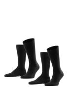 Falke Happy 2P So Underwear Socks Regular Socks Black Falke