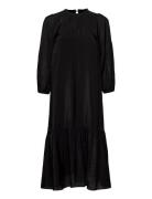 Poppyiw Dress Knælang Kjole Black InWear