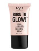 Born To Glow Liquid Illuminator Highlighter Contour Makeup Pink NYX Pr...