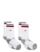 Th Kids Iconic Sports Sock 2P Sokker Strømper White Tommy Hilfiger