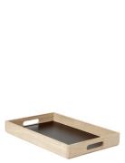 Serving Tray Home Tableware Dining & Table Accessories Trays Black And...