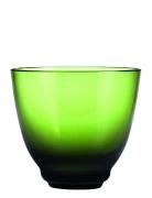 Flow Vandglas 35 Cl Home Tableware Glass Drinking Glass Green Holmegaa...