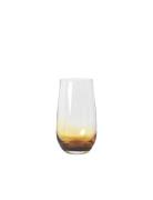 Drikkeglas 'Amber' Glas Home Tableware Glass Drinking Glass Nude Brost...
