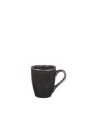 Krus 'Nordic Coal' M/ Hank Home Tableware Cups & Mugs Coffee Cups Blac...