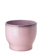 Urtepotteskjuler Home Decoration Flower Pots Pink Knabstrup Keramik