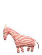 Toy/ Cushion Zebra, Bubblegum Toys Soft Toys Stuffed Animals Pink Smal...