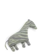 Toy/ Cushion Zebra, Grey Toys Soft Toys Stuffed Animals Grey Smallstuf...