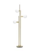 Balance Gulvlampe Home Lighting Lamps Floor Lamps Gold Hübsch